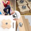 Einschlagmuttern 30 Stück m8 Einschlagmutter Verzinkter Kohlenstoffstahl mit 4 Einschlagspitzen,