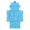 Cartoon U Disk Blue Robot Appearance High Speed Bulk Storage