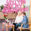16 Inches Pink 'WILL YOU BE MY GIRLFRIEND' Proposal Letter