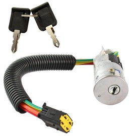 Steering Wheel Lock Compatible with Clio 2, Twingo 1, Scenic 1, Megane 1, Megane Scenic, Sandero, Logan MCV, Thalia, Logan (1995-2012) Ignition Lock with 2 Keys | 7701469419| 7701494694