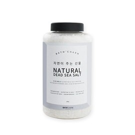 Bascham [Basham] Israel Dead Sea Salt 1kg Bath Additive - Israel Dead Sea Salt 1kg/Coarse Grain/Rose / [바스참]이스라엘 사해소금 1kg 입욕제 - 이스라엘 사해소금1kg/굵은입자/로즈