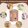 Cat Urn for Ashes with House-Shaped Design & Magnetic Photo