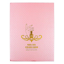 CENPEK Nagel-Display-Buch, 216 Farben, Nagel-Gel-Nagellack-Display-Kartenbuch, Nail-Art-Salon-Design-Display-Broschüre, Nagel-Übungskarte, Design-Board