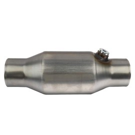 MAYASAF 2.5" Inlet/Outlet Universal Catalytic Converter, with O2 Port【EPA Compliant】