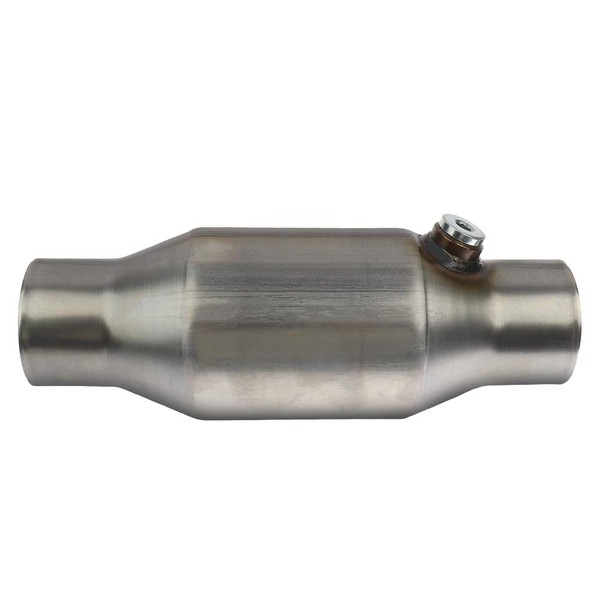 MAYASAF 2.5" Inlet/Outlet Universal Catalytic Converter, with O2 Port【EPA Compliant】