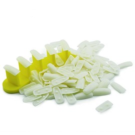 KADS 1set Dismountable Practice Removable Nail Training Holder + 100pcs Practice Nail Tips Salon Manicure Nail Art Beauty Tools