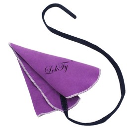 Cleaning Cloth Swab for Inside Tube Suitable for Clarinet Piccolo Flute Sax Saxophone (Purple)