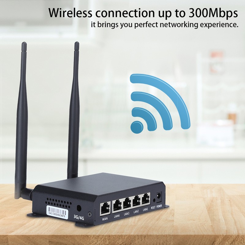 Wireless Wifi Router 300m 4G LTE USB Modem Hotspot with