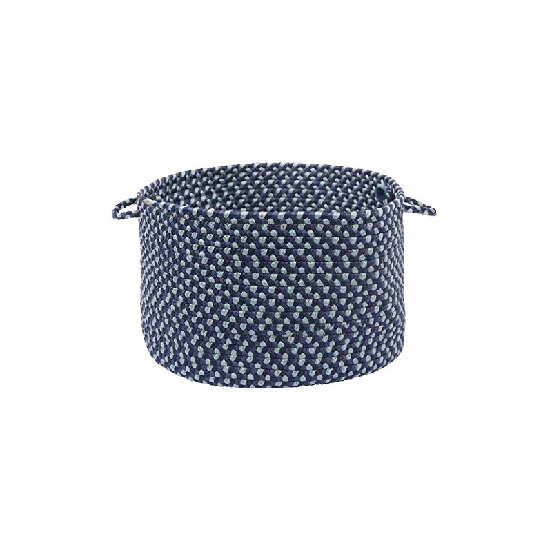Colonial Mills Montego Utility Basket, 14 by 10-Inch, Blue Burst,