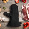 Achilles Fireplace Gloves, Oven Gloves, Grill Gloves, Fireproof Made of