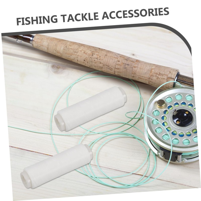 KICHOUSE 4 Rolls High Elasticity Nylon Fishing Line Transparent Fishing
