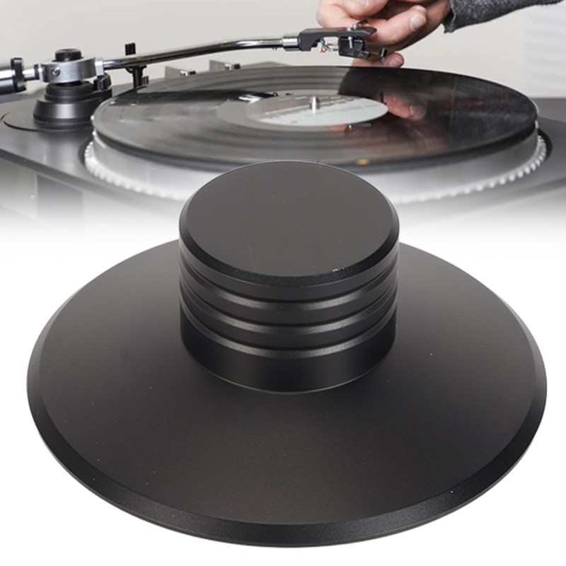 Record Weight Stabilizer Aluminum Alloy Vinyl Turntable Vibration Reducer Vinyl