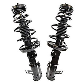 AutoShack CST272665-666PR Front Driver and Passenger Side Complete Struts Coil Springs Assembly Pair of 2 Replacement for 2012 2013 2014 2015 2016 2017 Buick Verano 2.4L FWD