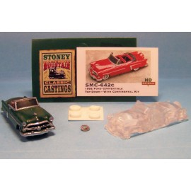 Stoney Mountain Classic Castings SMC-642C 1952 Ford Convertible w/Cont. Kit  HO-1/87 Scale  Clear Resin Kit