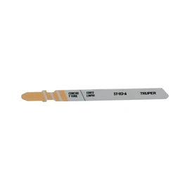 Truper ST-113-A, Blíster 5 seguetas zanco T, cuchilla HCS, para material suave