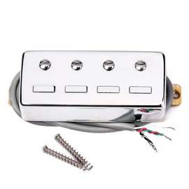 Alnicov 4-String Bass Guitar Magnet Pickup Replacement Chrome