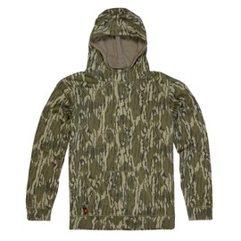 Mossy Oak Men’s Vintage Camo Hunt Hoodie, Original Bottomland, 3X-Large