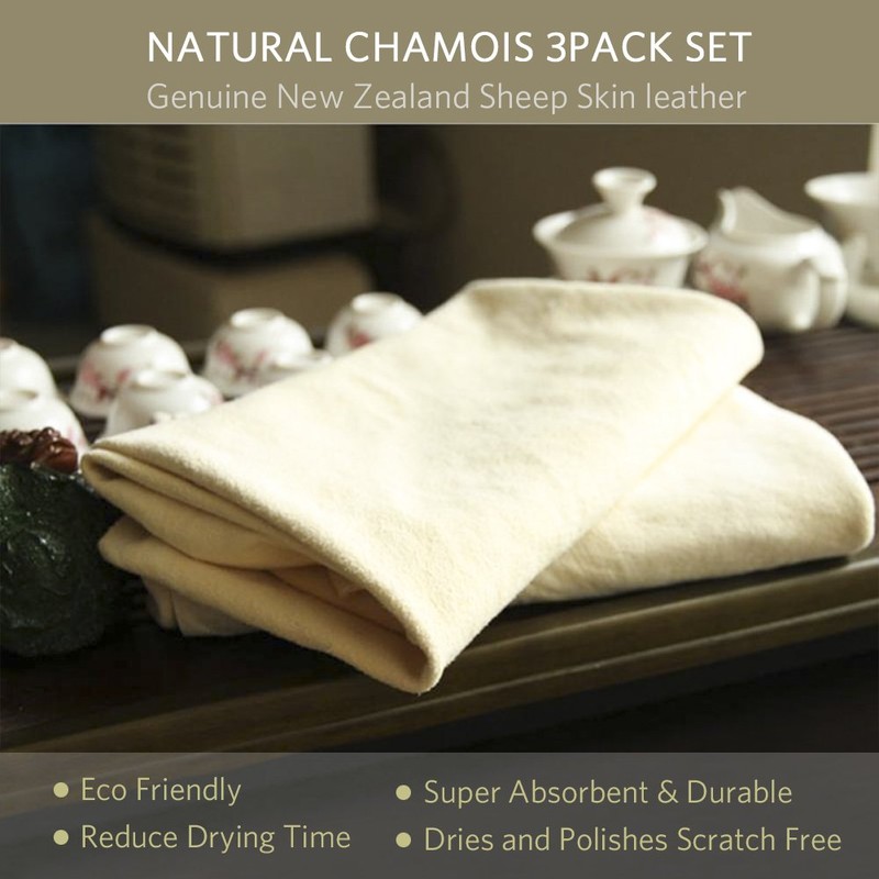 River Lake Chamois Leather Natural Car Wash Shammy Cloth Extra