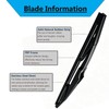 Rear Windshield Wiper Blade & Arm Set - for Buick