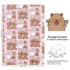 Capybara Birthday Wrapping Paper For Kids Girls Boys, Lovely Capybaras