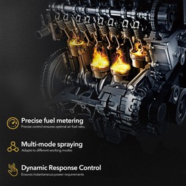BasaltAuto 8pcs Fuel Injectors FJ732 05037479AA Compatible for Ram 1500 2500 3500 Pickup, Compatible for Dodge Charger Durango Magnum, Compatible for Jeep Grand Cherokee Commander V8 5.7L 6.1L