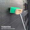 Teravan Green Flow Through Brush Head, Extra Soft Bristle Brush