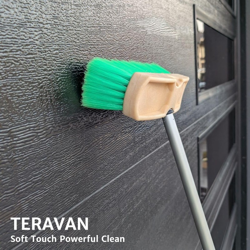 Teravan Green Flow Through Brush Head, Extra Soft Bristle Brush