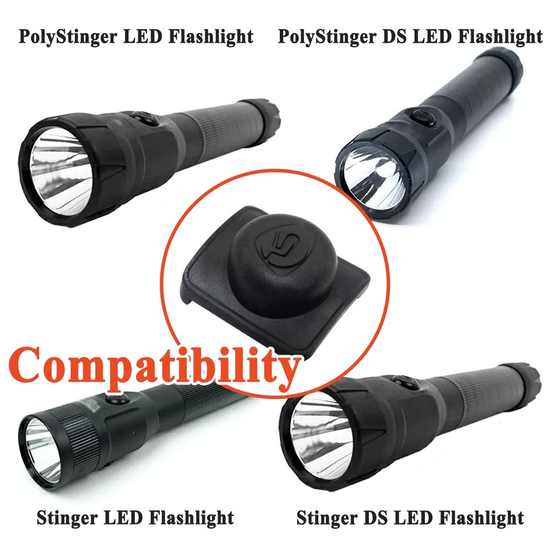 Gugaguga 2Pcs 757016 LED Flashlight Switch Button Boot Replacement