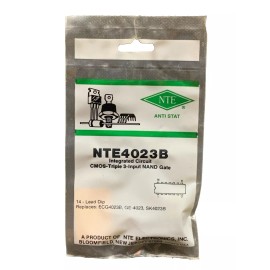NTE4023B IC CMOS Triple 3-Input NAND Gate DIP14 ECG4023B GE-4023 SK4023