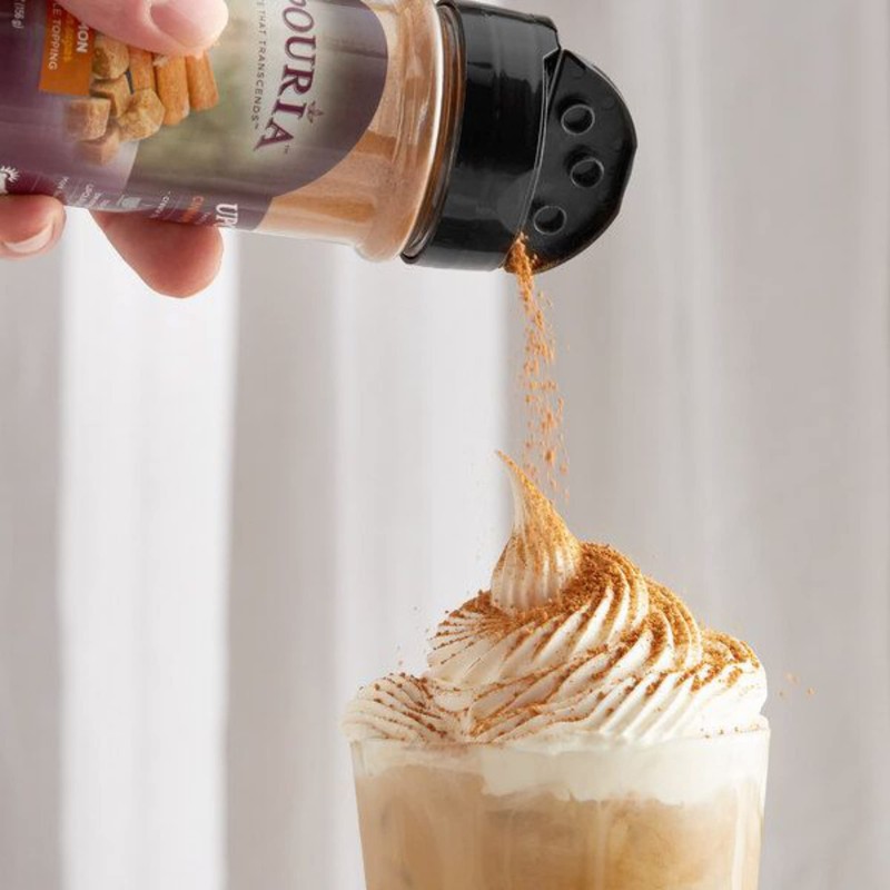 Upouria Cinnamon with Brown Sugar Shakeable Topping, 5.5 Ounce Bottle