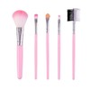 Pink Makeup Brush Set Portable Brush Set Travel Mini Brush / 핑크 메이크업 브러쉬 세트 휴대용 브러쉬세트 여행용 미니 브러시