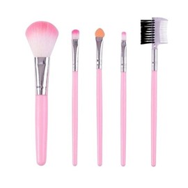 Pink Makeup Brush Set Portable Brush Set Travel Mini Brush / 핑크 메이크업 브러쉬 세트 휴대용 브러쉬세트 여행용 미니 브러시