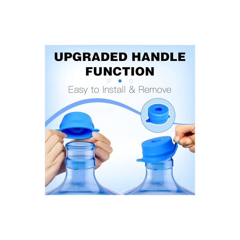 U-Goforst [4 PACK] 3 & 5 Gallon Water Jug Caps