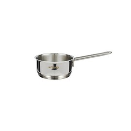 Tognana Vanitosa, Casseruola da 14 cm con 1 Manico, Acciaio Inossidabile, Argento