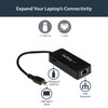 StarTech.com USB C to Gigabit Network Adapter with Extra Port