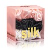 Coleteros de seda para el cabello, 100% seda de morera,