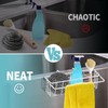 MINGOR-Style Sponge Holder for Kitchen Sink, Movable Hanging Sink Caddy