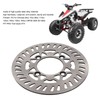 220mm Disc Brake Rotor Steel Alloy ATV Brake Disc for