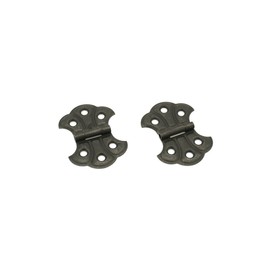 Butterfly Hinge Oil Rubbed Bronze Finish Flush Mount Hinge 2 Hinges Comes with Matching Finish Screws