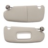 Dasbecan Gray Pair Car Sun Visor Compatible with Dodge Ram