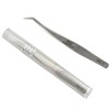 2 Pieces Vetus Eyelash Tweezers Fine Point High Precision Stainless