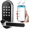 Keyless Entry Keypad Smart Door Lock with Handle & Knob