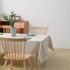 CHUFFED 100% Linen Tablecloth, Rectangular Tablecloth, High-Quality Linen Fabric Tablecloth