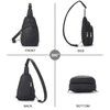 Telena Sling Bag for Women Leather Fanny Pack Crossboday Bags
