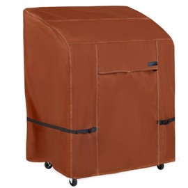 NettyPro Grill Cover Heavy Duty Waterproof 32 inch, Outdoor 2 Burner BBQ Gas Grill Cover for Outside Small Weber, Char-Broil, Brinkmann, Jenn Air, Nexgrill Barbecue, Brown