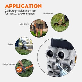 HIPA Carburetor Adjustment Tool for STHIL Trimmer Weedeater Edger Pole Pruner Husqvarna Craftsman Chainsaw,5910 890 2307 Hex Screw Driver
