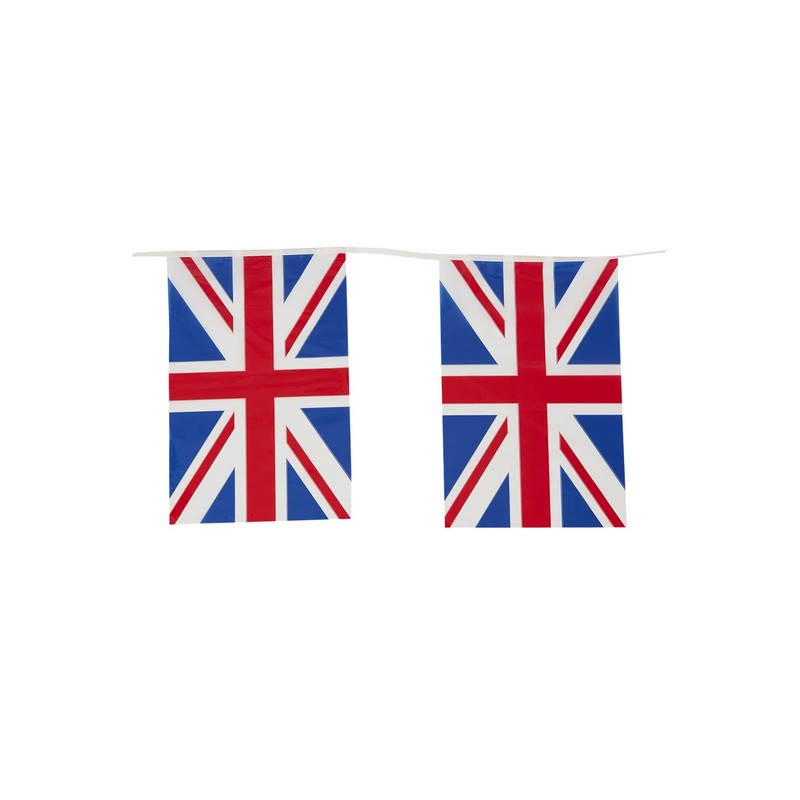 Costume and Party Store 10M Union Jack Rectangle Bunting Party