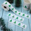 500 Pieces Christmas Tree Roll Stickers Christmas Holiday Stickers for