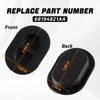 KPALAG 4PCS Car Floor Drain Plugs Compatible with Jeep Wrangler