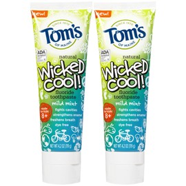 Tom's of Maine Wicked Cool Anticavity Paste - 4.2 oz - 2 pk